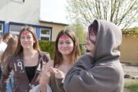 sehr gut - ordentlich beschriftete Schüler