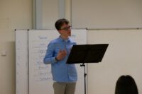 führte durchs Programm