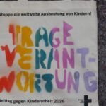 ernste, aber farbige Botschaft