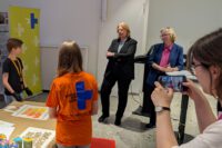 fertig ist die Tasche für die Ministerin