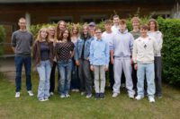 Klasse 10a und Herr Rüger