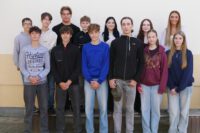 Klasse 10b und Frau Griegat