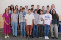 Klasse 7c und Frau Jackowiak
