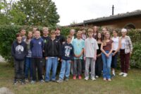 Klasse 8c und Frau Kunze