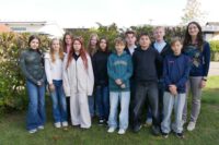 Klasse 8a und Frau Greca