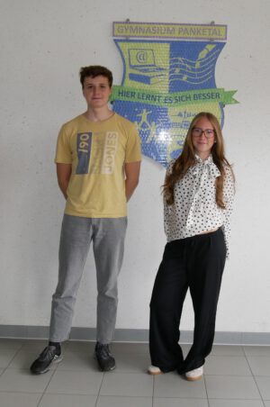 Juri und Henrieke - Schülersprecher